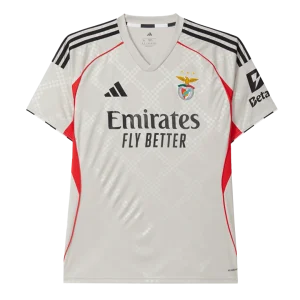 Benfica Fora Camisa 2025/26 bege