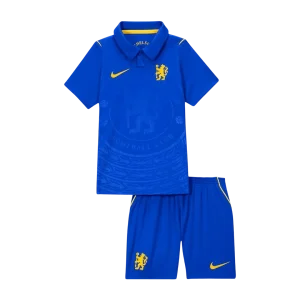 Chelsea Infantil 
 Casa Futebol Camisa 2026/27 Azul