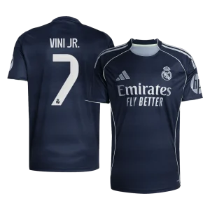 VINI JR. #7 Real Madrid Fora Camisa 2025/26- Marinha