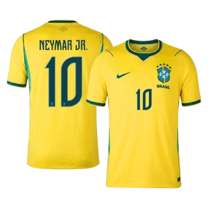 NEYMAR JR. #10 Brasil Casa Copa do Mundo Camisa 2026 Amarelo