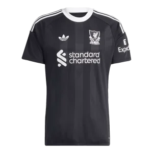 Liverpool Goleiro Camisa 2025/26 Preto