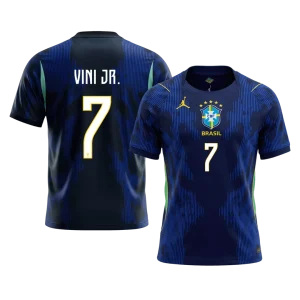 VINI JR. #7 Brasil Fora Camisa 2026 Marinha