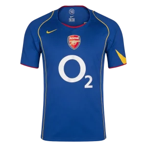 Retrô Arsenal Fora Camisa 2004/05 Azul