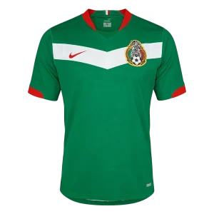 Retrô México Casa Copa do Mundo Camisa 2006 Verde