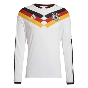 Alemanha Casa Manga comprida Camisa 2026 Branco