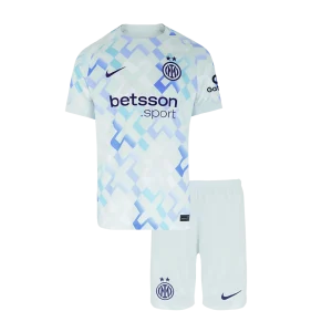 Inter Milan
Fora
Camisas Infantis
Conjunto 2025/26
Branco