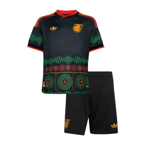 Jamaica Infantil 
 Fora Copa do Mundo World Cup Futebol Camisa 2026 Preto