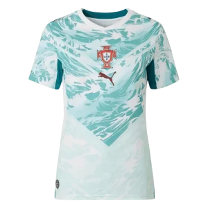 Mulheres Portugal Alternativa Camisa Copa do Mundo 2026 Branco Verde