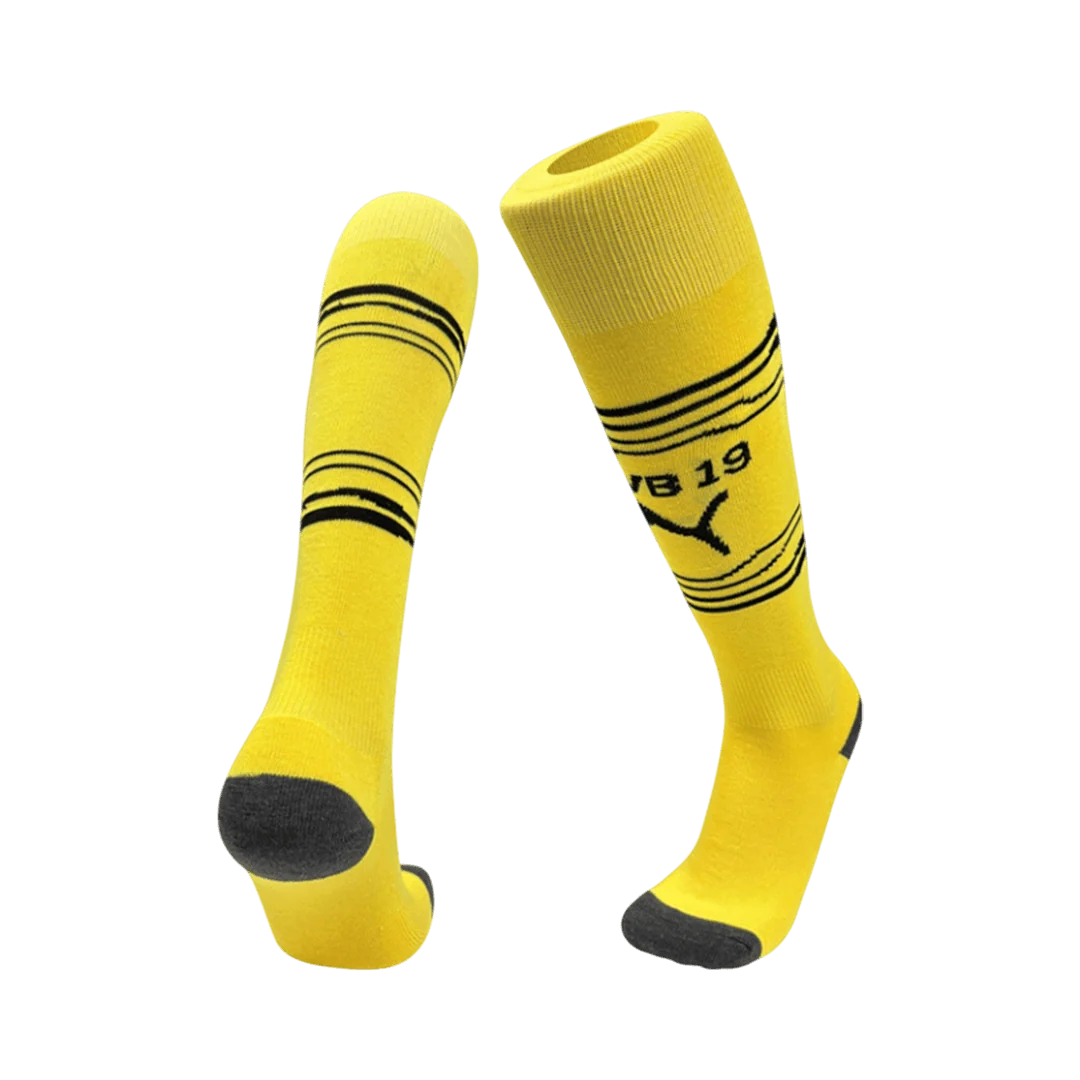 Borussia Dortmund Casa Meias Amarelo - Image 2
