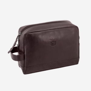 Bolsa para Cosméticos Castanha em Pele SL Benfica