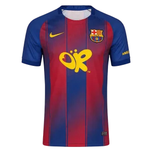 Barcelona Casa Camisa 2025/26 Vermelho&Azul