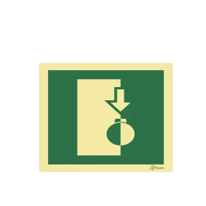 Sinalética Premir para Abrir - E0421