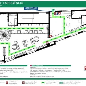 Planta de Emergência - Segurança e Orientação