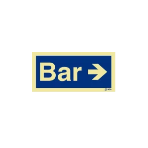 Sinal Bar com Seta Direita - IN0515