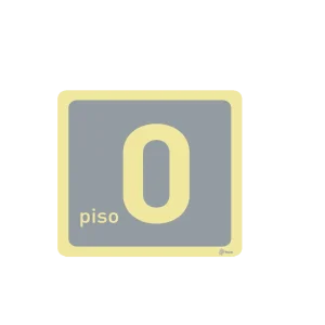 Sinalética Piso 0 - IN0142