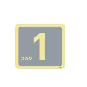 Sinalética Piso 1 - IN0143