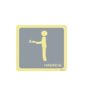 Sinalética Refeitório - IN0132