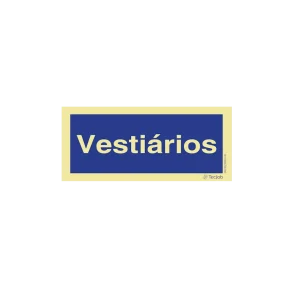 Sinalética Vestiários - IN0317