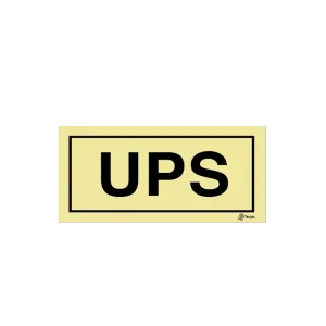 Sinalética UPS - IS0443