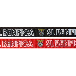 Lanyard vermelha e preta SL Benfica