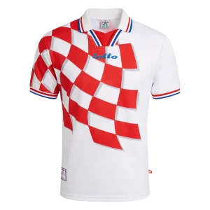 Retrô Croácia Casa Copa do Mundo Camisa 1998