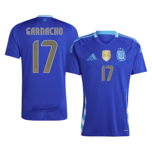 Camisola personalizada GARNACHO #17 Argentina Fora