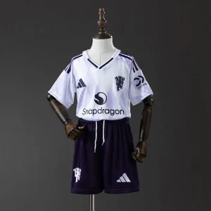 Kit Criança Manchester United Alternativo 2025/26