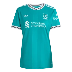 Mulheres Liverpool Camisa 2025/26- Verde