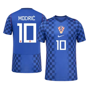 MODRIĆ #10 Croácia Fora Copa do Mundo Camisa 2026 Azul