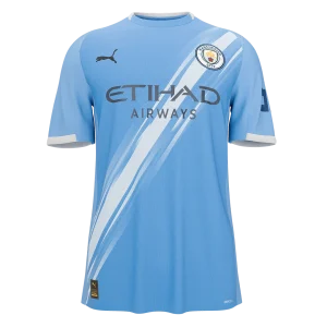 Manchester City Casa Camisa 2025/26 Azul