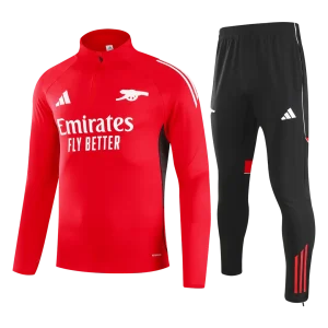 Arsenal Infantil Zíper Moletom Conjunto (Top+Pants) 
 2025/26 Vermelho