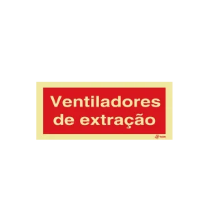 Sinalética Ventiladores de Extração - I0665